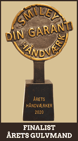 Finalist pokal årets gulvmand
