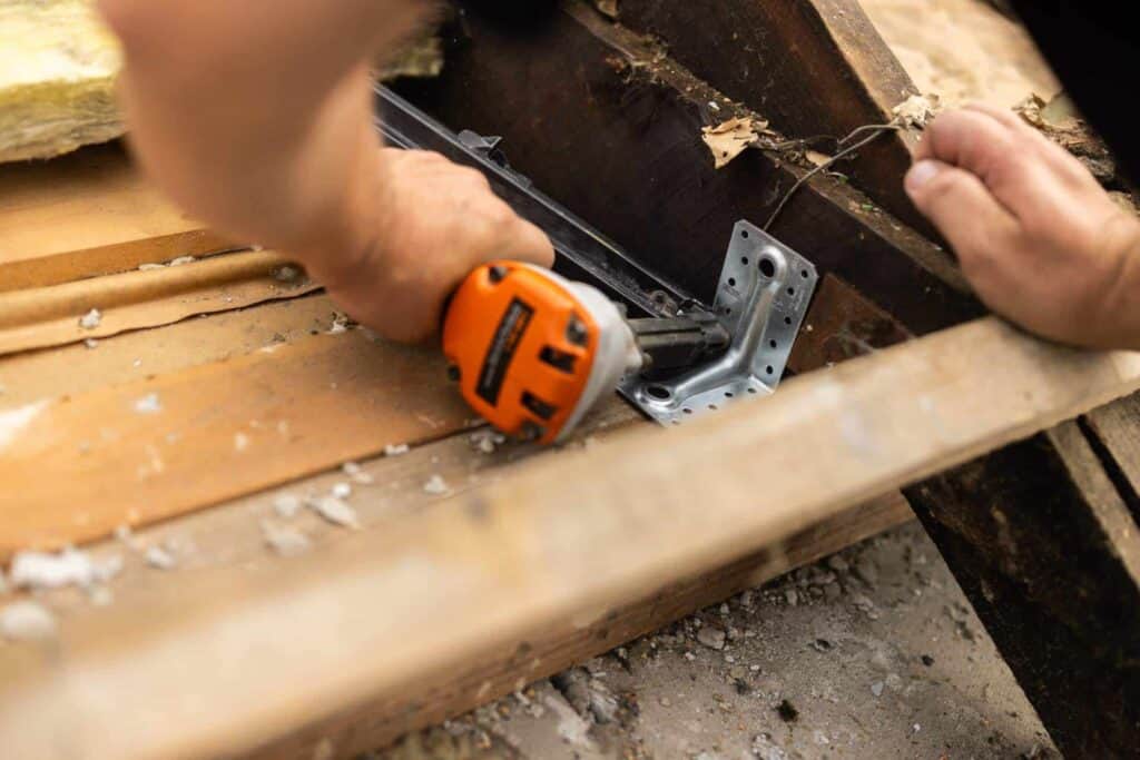 Renovering af tag