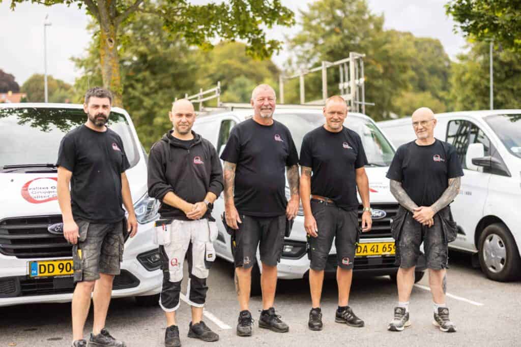 Qvalitet Gulvbelægning team